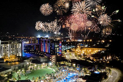July 4th Fireworks at Pechanga Resort Casino